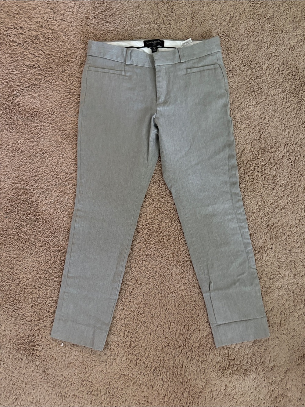 Banana Republic Slim Fit Light Gray Women’s